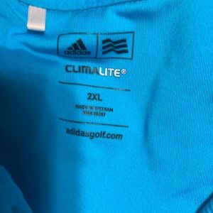 Like New Adidas Golf XXL Polo. 4 button, Climalite